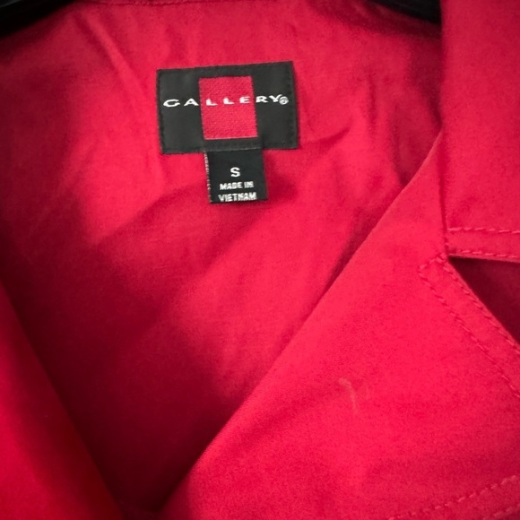 Red Satin Jacket - Picture 4 of 4